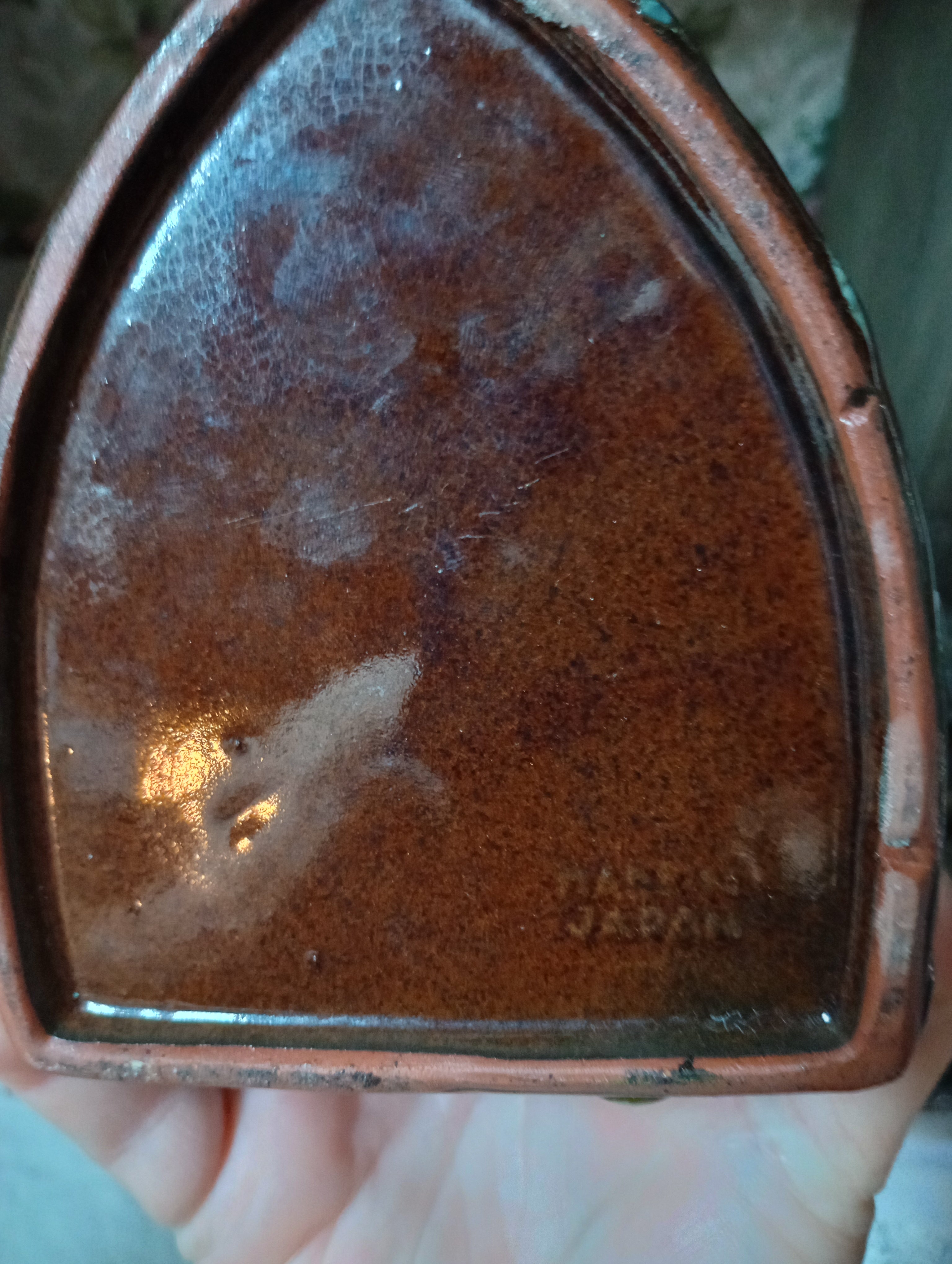 Ceramic Iron Trinket Box