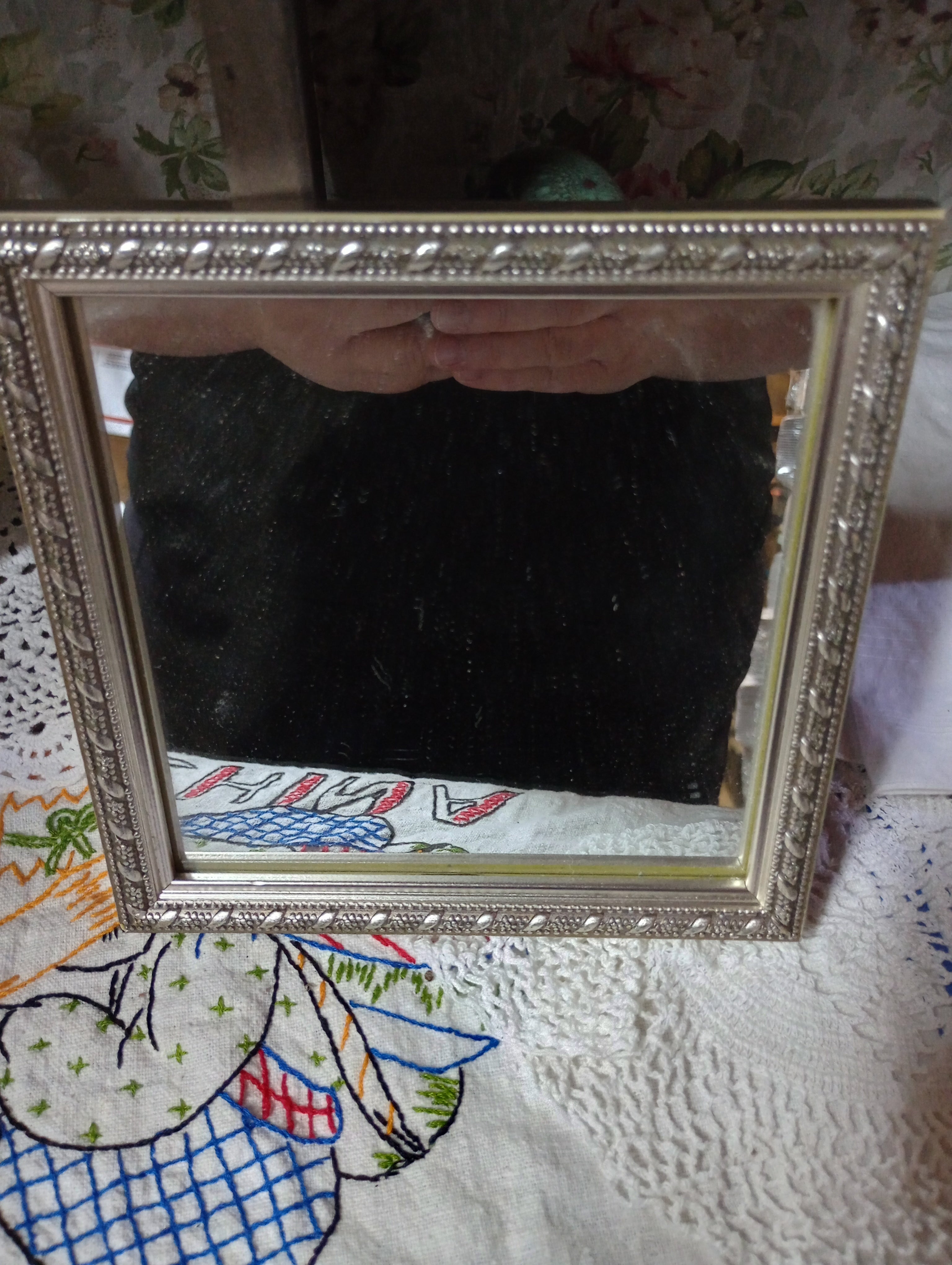 6 by 6 Silver Mirror