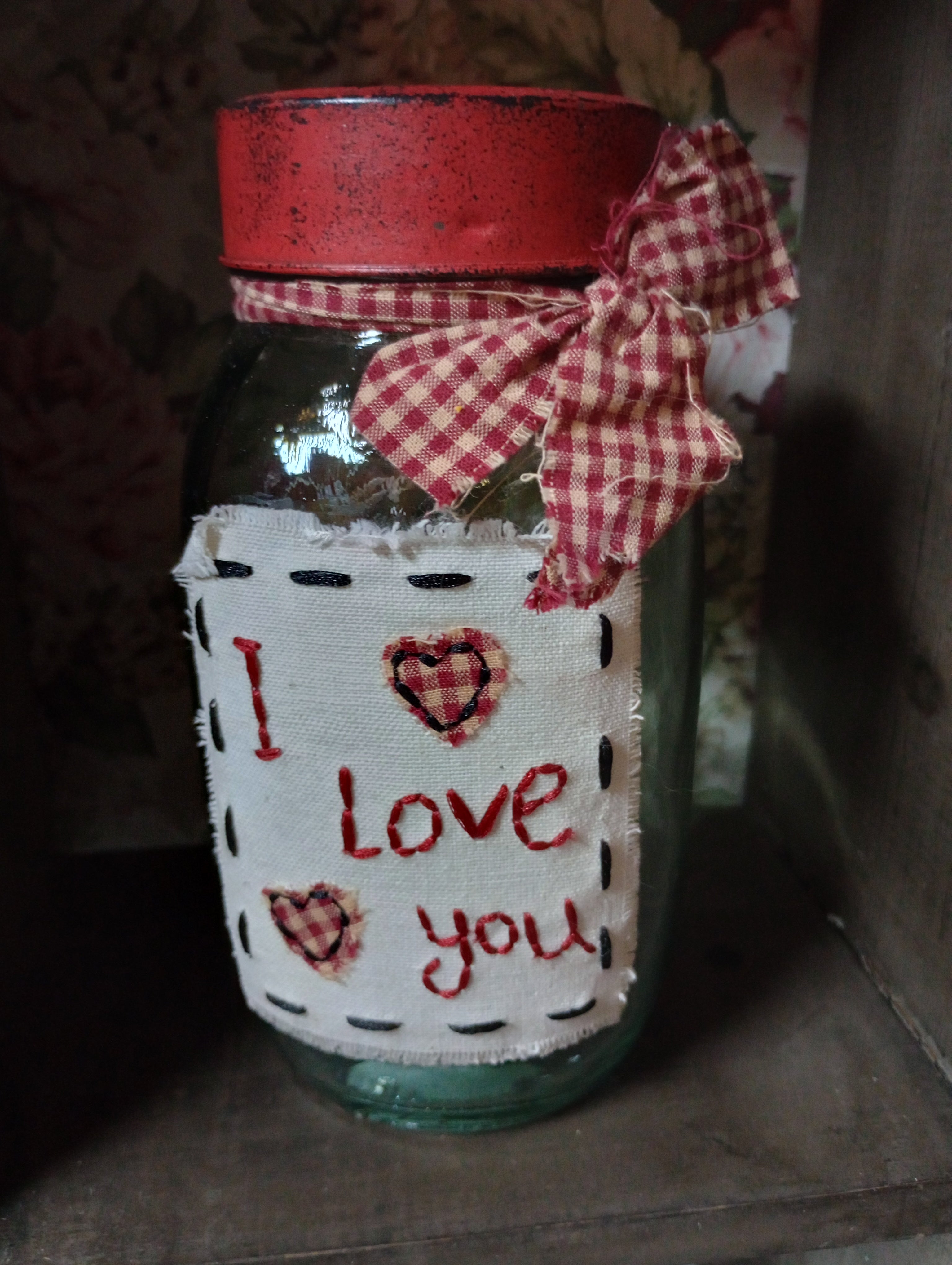 Sweet Red Jar