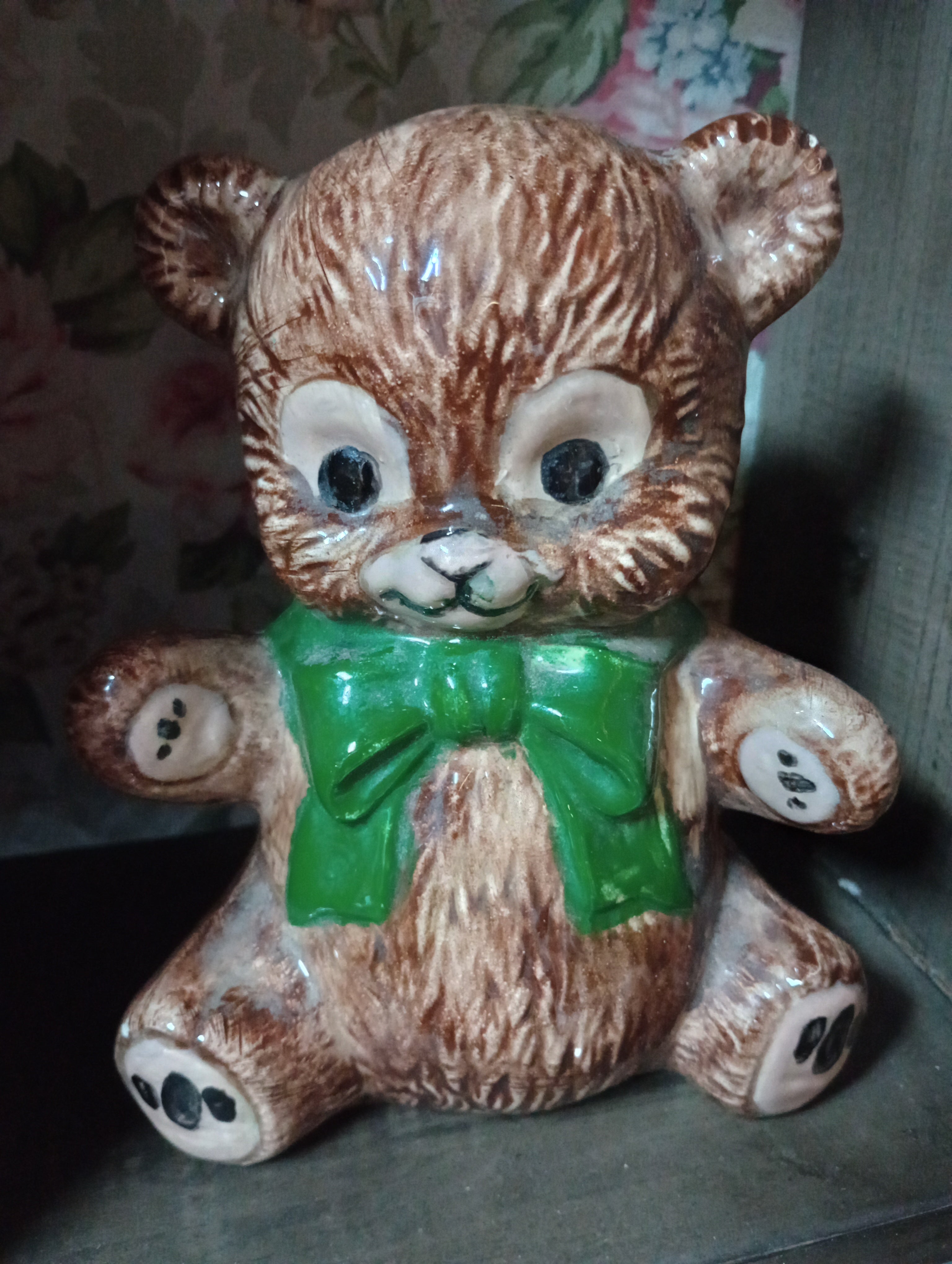 1986 Ceramic Teddy Bear 🧸