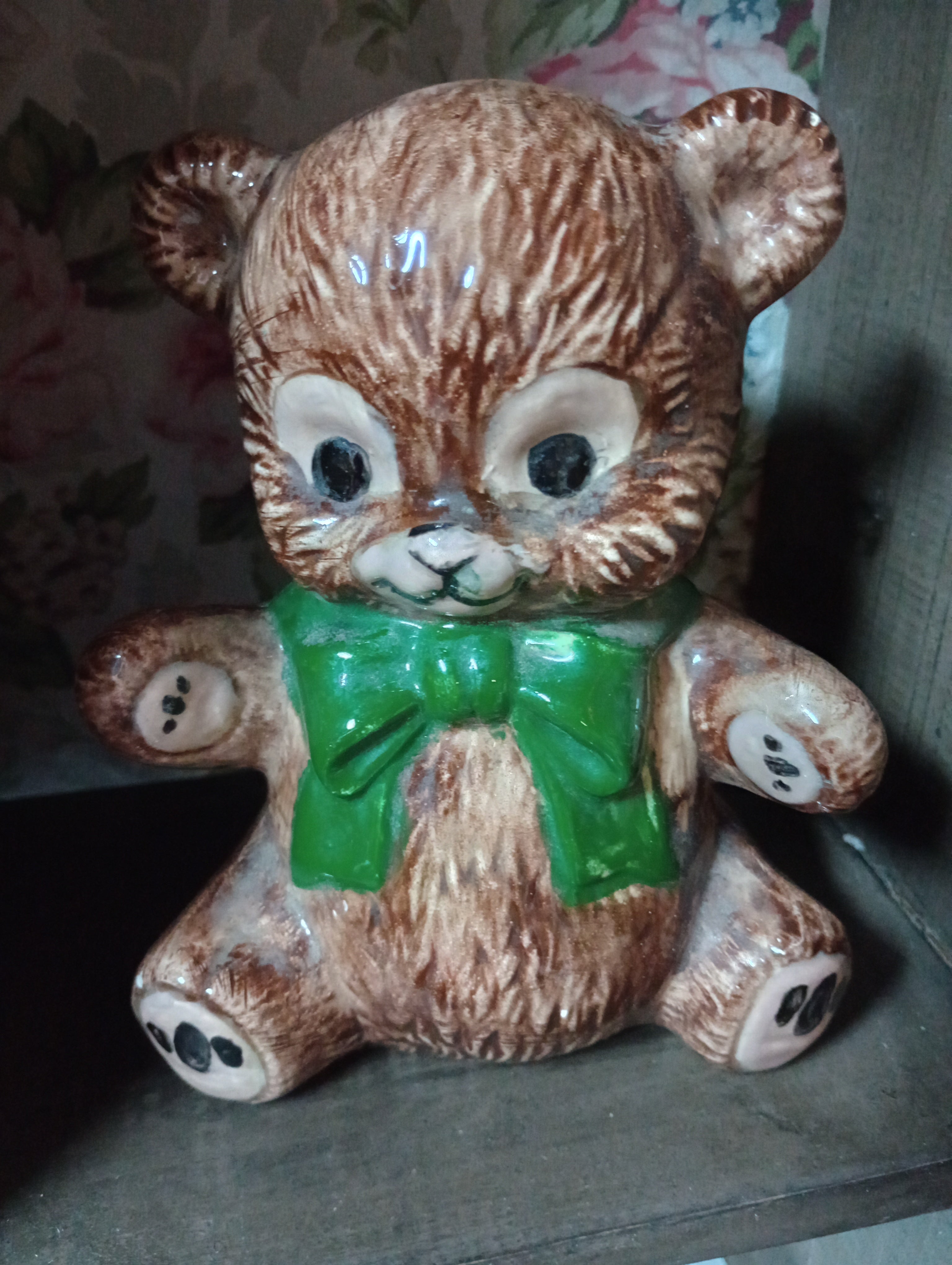 1986 Ceramic Teddy Bear 🧸